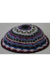 Multicolor Design Knitted Kippah